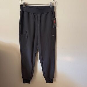 Spirit Scrubs dark gray Women's Cargo-Style Jogger pants